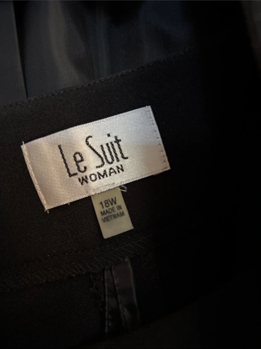 Le Suit Gray Glen Plaid Women's Blazer Suit - Picture 2 of 6